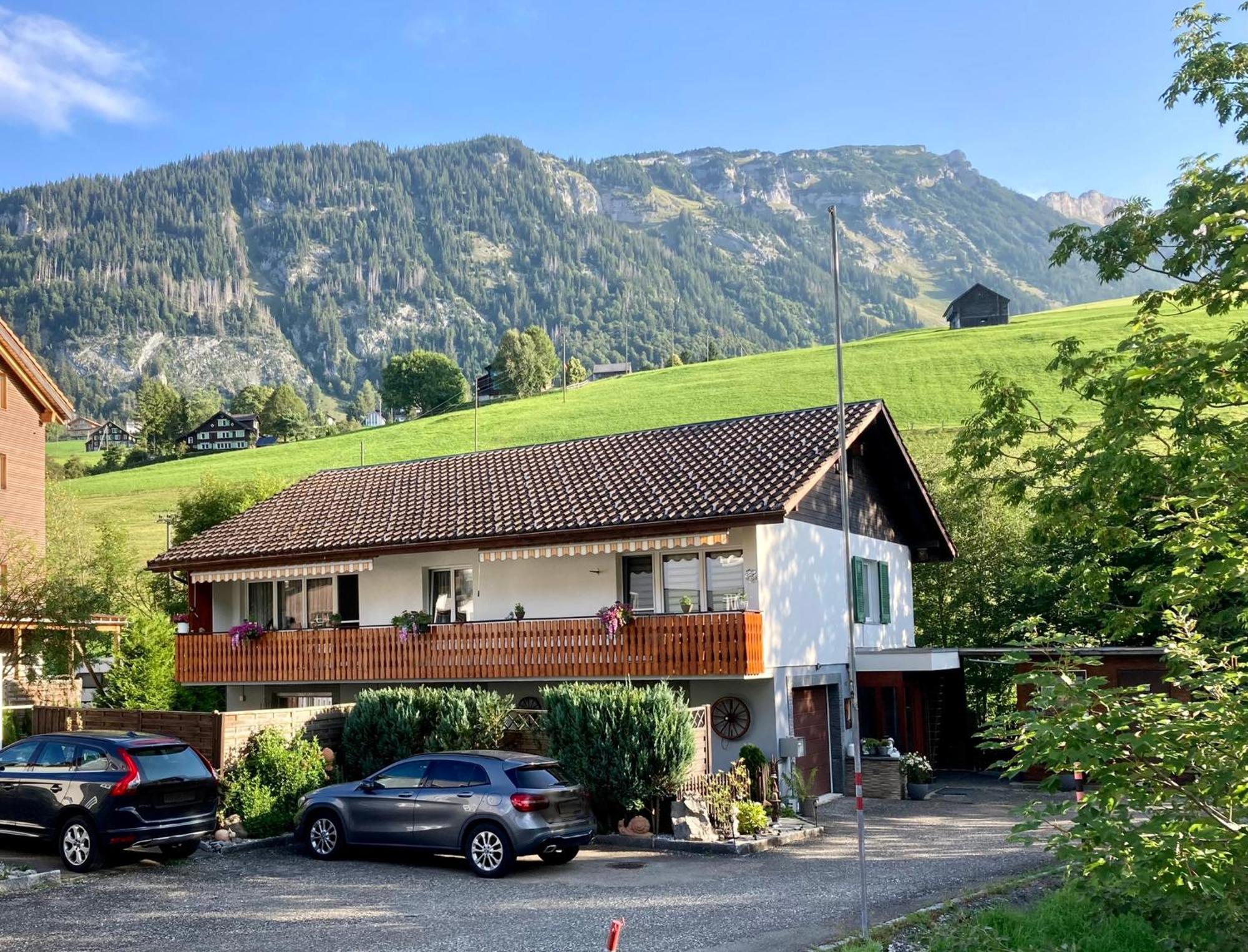 Ferienwohnung Haus Am Bach In Toggenburg Wildhaus Εξωτερικό φωτογραφία